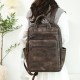 Cross-border new women's PU backpack, large-capacity business laptop backpack, retro women's backpack wholesale. Cross-border new women's PU backpack, large-capacity business laptop backpack, retro women's backpack wholesale.
