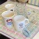 Niche and simple Instagram cartoon koala penguin glass, heat-resistant juice cup, coffee cup, 280ml couple sized.