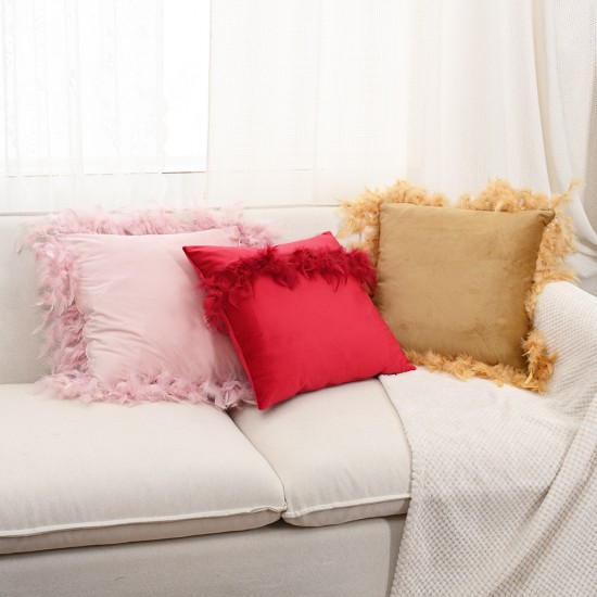 INS bow ribbon pillow, lumbar support, Dutch velvet, breathable and comfortable pillow, cute pink for girls. INS bow ribbon pillow, lumbar support, Dutch velvet, breathable and comfortable pillow, cute pink for girls.