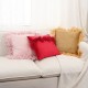 INS bow ribbon pillow, lumbar support, Dutch velvet, breathable and comfortable pillow, cute pink for girls. INS bow ribbon pillow, lumbar support, Dutch velvet, breathable and comfortable pillow, cute pink for girls.