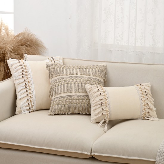 INS Nordic sofa cushions, tufted heart cushions, luxury living room, removable and washable headboard cushions.
