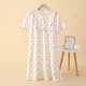 Women's padded rayon pajamas, short-sleeved, cropped, Japanese-style rayon silk, bra-free loungewear set