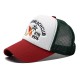 Classic American hip-hop embroidered lettered trucker baseball caps, spring and summer sun visor hats for men and women, wholesale
