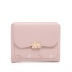 New Japanese and Korean style short women's wallet, stylish, printed, tri-fold, buckle, zipper, multifunctional coin purse, card holder New Japanese and Korean style short women's wallet, stylish, printed, tri-fold, buckle, zipper, multifunctional coin purse, card holder