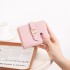New Short Women's Wallet with Multiple Card Slots, High-Quality Bi-Fold Zippered Coin Purse Storage Bag, Cross-Border Coin Purse
