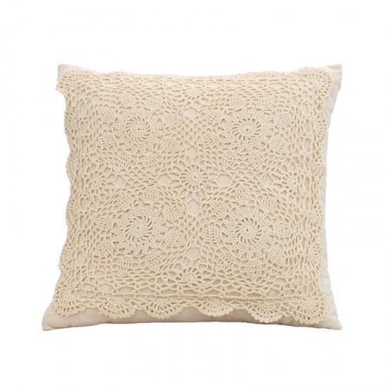 Nordic fabric home simple pillows, solid color quilted geometric diamond shape, home sofa and office pillowcases, including cores