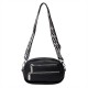 New Korean-style cross-border women's cell phone chest bag, simple PU crossbody bag, fashionable and stylish zippered women's small round shoulder bag New Korean-style cross-border women's cell phone chest bag, simple PU crossbody bag, fashionable and stylish zippered women's small round shoulder bag