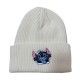 New Cross-Border Stitch Embroidered Knitted Hat, Autumn/Winter Outdoor Warm Men's and Women's Cartoon Anime Beanie New Cross-Border Stitch Embroidered Knitted Hat, Autumn/Winter Outdoor Warm Men's and Women's Cartoon Anime Beanie