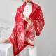 New faux cashmere scarf for women, Japanese and Korean sweet winter scarf. Cross-border wholesale of women's warm woven mid-length scarves.