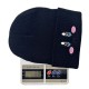 European and American male and female students, autumn and winter, cute Kirby knitted hats for women, outdoor pullovers, warm wool hats with cartoon characters.