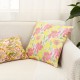 Cross-border Nordic ins retro American jacquard flower pillow, home decor for living room sofa model room cushions Cross-border Nordic ins retro American jacquard flower pillow, home decor for living room sofa model room cushions