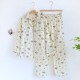 Women's Pajamas, Pure Cotton Plaid Air-layer quilted couple's thickened, warm autumn and winter loungewear, loose and casual trousers. Women's Pajamas, Pure Cotton Plaid Air-layer quilted couple's thickened, warm autumn and winter loungewear, loose and casual trousers.