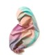 2025 fashionable women's scarf, striped plaid shawl, elegant, ladylike style, autumn and winter warm scarf for women, upscale look.