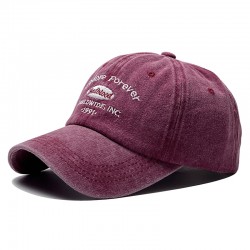 Amazon's new lettered embroidered baseball hats, fashionable retro baseball hats for men, trendy outdoor sun hats for women