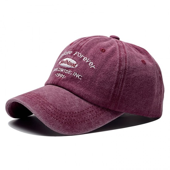 Amazon's new lettered embroidered baseball hats, fashionable retro baseball hats for men, trendy outdoor sun hats for women