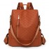 2025 New High-end Women's Backpack, Checkerboard Pattern, Casual, Versatile, Fashionable Travel backpack, dual-use shoulder bag