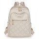 2025 new cross-border foreign trade women's backpack, fashionable casual travel backpack, large-capacity women's embossed backpack, wholesale