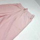 Women's suit: New solid color square-neck, long-sleeved, gathered, side-slit top, T-shirt, women's casual two-piece trousers.