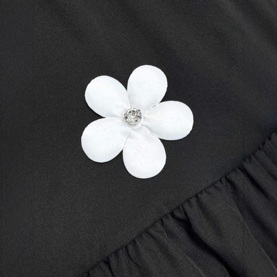 New Autumn and Winter 2025 Elegant Slim Fit Miniskirt: Fashionable Elegant Bell Sleeve, Floral Half-High Neck Spliced Dress for Women New Autumn and Winter 2025 Elegant Slim Fit Miniskirt: Fashionable Elegant Bell Sleeve, Floral Half-High Neck Spliced Dress for Women