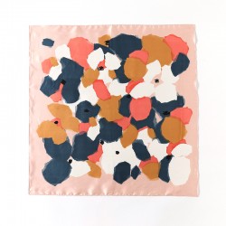 Dreamy dotted trendy small square scarf, wholesale 2025 summer new fashion scarf, bag, silk scarf, headband