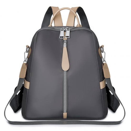Korean Style Fashionable Casual Travel Backpack, Simple, Retro Women's Backpack, Outdoor, Large Capacity, Multipurpose Shoulder Bag