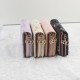 Lianbu Korean-style short Women's wallet, small, fresh, two-fold, buckle, zippered, printed wallet, student coin purse.