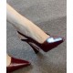 Low-heeled women's shoes, 2024 spring new style, simple French retro soft square-toe, block-heeled women's shoes.