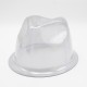 PVC plastic hat holders, round top flat hats.