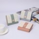 New women's short wallet, fresh-looking, floral print, PU clasp, zippered, multifunctional, student coin purse.