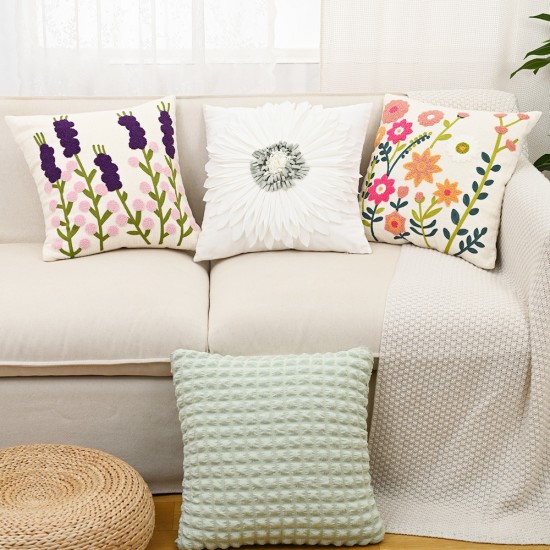 Cross-border modern style star and moon embroidered plush home sofa Cross-border modern style star and moon embroidered plush home sofa