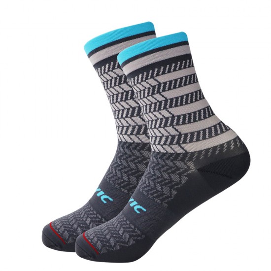 Semi-professional sports socks with terry terry cotton socks, men's color-blocked basketball socks, antibacterial, deodorizing, and breathable