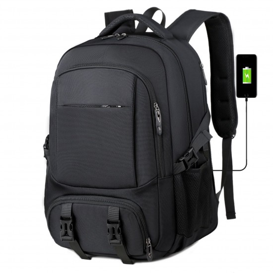 Large-capacity men's travel backpack, work luggage bag, women's casual outdoor hiking bag, oversized backpack