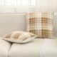 Cross-border British Nordic ins style bouclé two-tone plaid pillow, living room sofa and office lumbar support pillow cover Cross-border British Nordic ins style bouclé two-tone plaid pillow, living room sofa and office lumbar support pillow cover