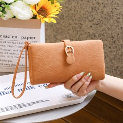 Lianbu new women's wallet, Korean-style, fashionable, versatile, European and American style, soft PU zippered multifunctional large-capacity wallet