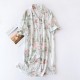 New men's pajamas, pure cotton double-layer gauze, thin short-sleeved, plaid, soft, loose loungewear two-piece set. New men's pajamas, pure cotton double-layer gauze, thin short-sleeved, plaid, soft, loose loungewear two-piece set.