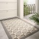 Nordic entryway mats, dust-removing, wear-resistant, and stain-resistant entranceway rugs