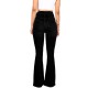 2025 factory direct European and American hot-selling women's jeans, slim-fitting high-waisted hip-lifting flared pants, ready for wholesale