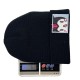 Kuromi KT Cat Melody hats, cute couples' wool hats for men and sisters, winter warm knitted hats for women.