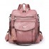 2025 spring cross-border trend PU women's bags, casual and multifunctional backpack wholesale