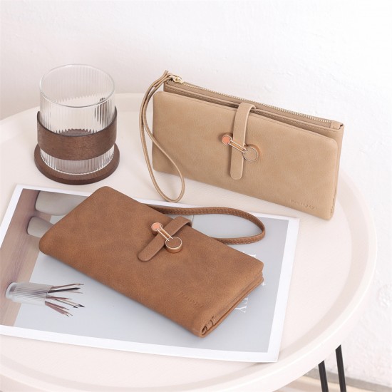 New Korean-style fresh zipper closure, women's long wallet, multi-functional large-capacity handbag, in stock for wholesale New Korean-style fresh zipper closure, women's long wallet, multi-functional large-capacity handbag, in stock for wholesale