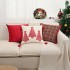 Cross-border ins, Christmas embroidered Christmas tree pillowcases, Chanel-style sequined living room sofa decorative cushions