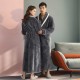 End-of-Year 2022 New European and American Crafted Jacquard Double-Layer Thickened Plus-Size Flannel Nightgowns Net Weight: 1300g End-of-Year 2022 New European and American Crafted Jacquard Double-Layer Thickened Plus-Size Flannel Nightgowns Net Weight: 1300g