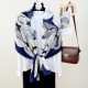 Classic, stylish, and trendy long scarves, elegant cotton and linen scarves, floral print outerwear shawls.