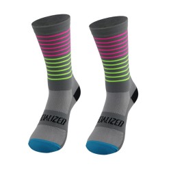 Four-season cycling socks, compression socks, cycling mid-length fitness socks, men's and women's cycling socks