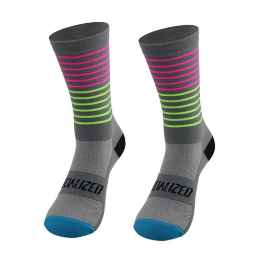 Four-season cycling socks, compression socks, cycling mid-length fitness socks, men's and women's cycling socks Four-season cycling socks, compression socks, cycling mid-length fitness socks, men's and women's cycling socks