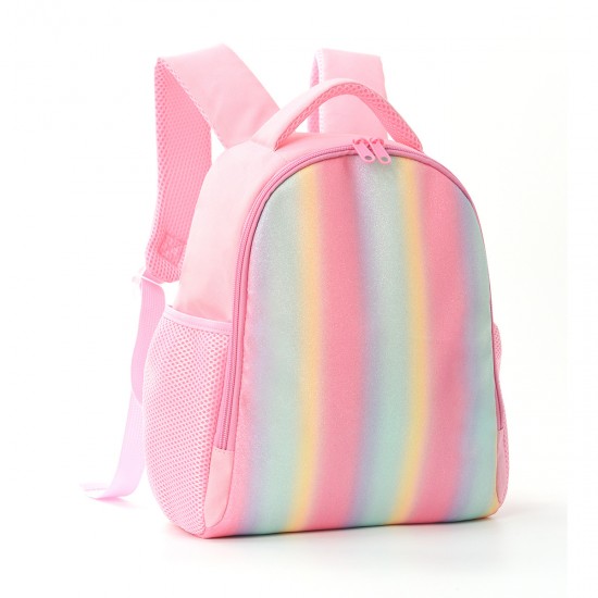 Cartoon unicorn single-shoulder lunch bag, children's portable lunch bag, student cooler bag, outdoor picnic insulated bag.