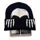 Cross-border new autumn and winter skull luminous knitted hat, Skull Skeleton Hat, Halloween pullover Cross-border new autumn and winter skull luminous knitted hat, Skull Skeleton Hat, Halloween pullover