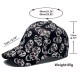 New cross-border baseball cap with skull print, fashionable and versatile, outdoor casual sun hat for men and women. New cross-border baseball cap with skull print, fashionable and versatile, outdoor casual sun hat for men and women.