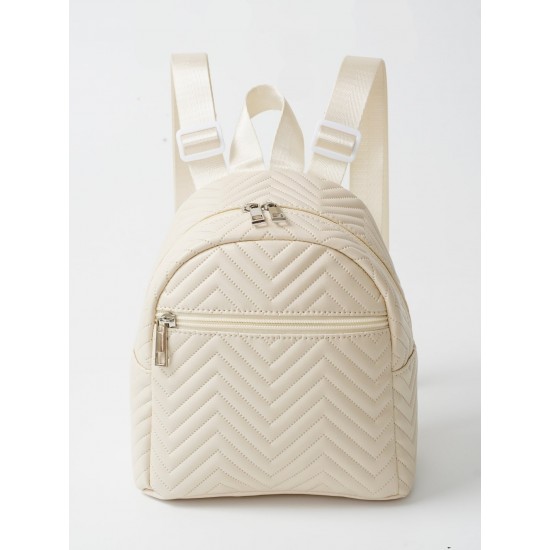 Best-selling cross-border mini women's backpack, 2024 new multi-color printed wave embroidered ribbon backpack