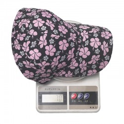 Cross-border pure cotton personalized small floral print baseball hats, versatile outdoor tie-dye hats